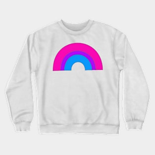 Bisexual Rainbow Crewneck Sweatshirt